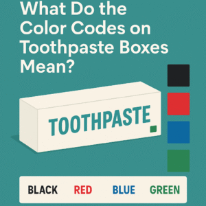 What Do the Color Codes on Toothpaste Boxes Mean